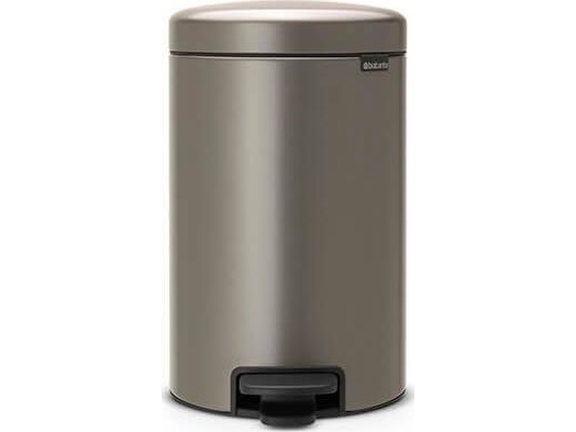 Brabantia New Icon pedalspand 12 liter platinum (grå)