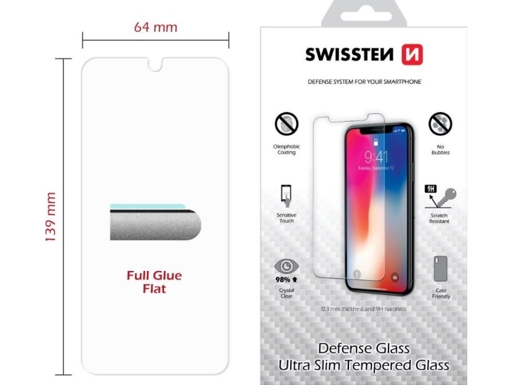 Swissten Ultra Slim Grūdintas Stiklas Apple Iphone 16 Plus