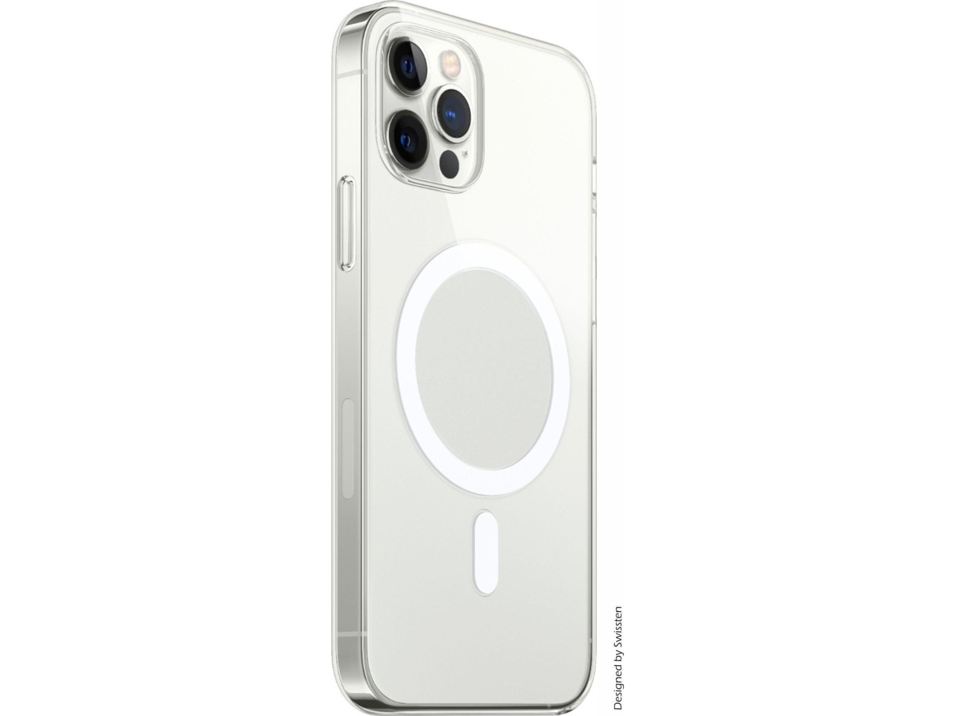 Swissten Clear Jelly Magstick Nugaros Dėklas, Skirtas Apple Iphone 15 Pro