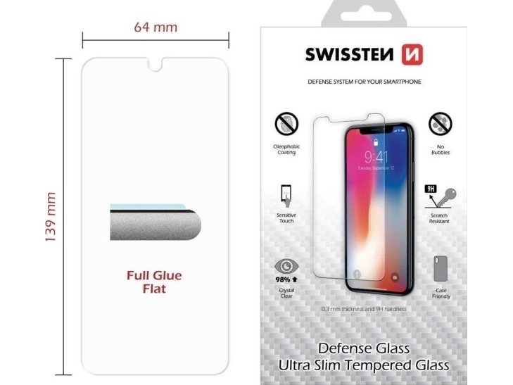 Swissten Beskyttende Hærdet Glas Re 2.5D Til Apple Iphone 15 Pro Max