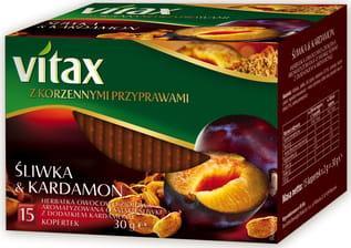 Vitax Herbata Vitax Slivovka &Amp Cardamon 15 Poser I Kaffekop 6662622