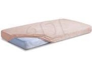 Matex Prześcieradło frotte z gumą 90/100x190/200 PREMIUM Beżowy - TPFPG90-15