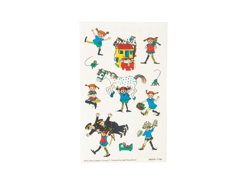 Pippi Langstrømpe tatoveringer | Leksaker - Rollek - Kostym tillbehör | GameStuff