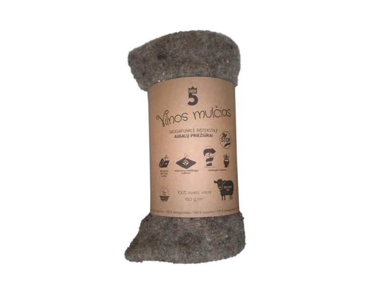 Nenurodyta_V Agro textile, universal, brown, 150g/m2, 0.5 x 1.8 m