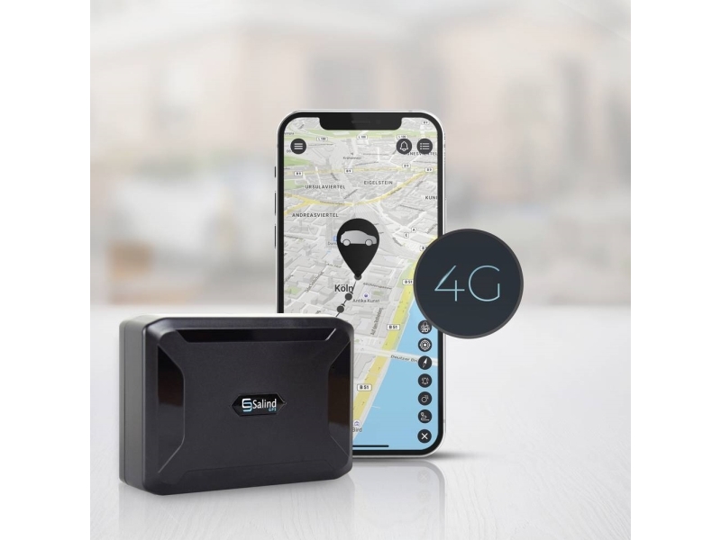 Salind GPS SALIND 114 G GPS Tracker Køretøjstracker Sort 1 stk