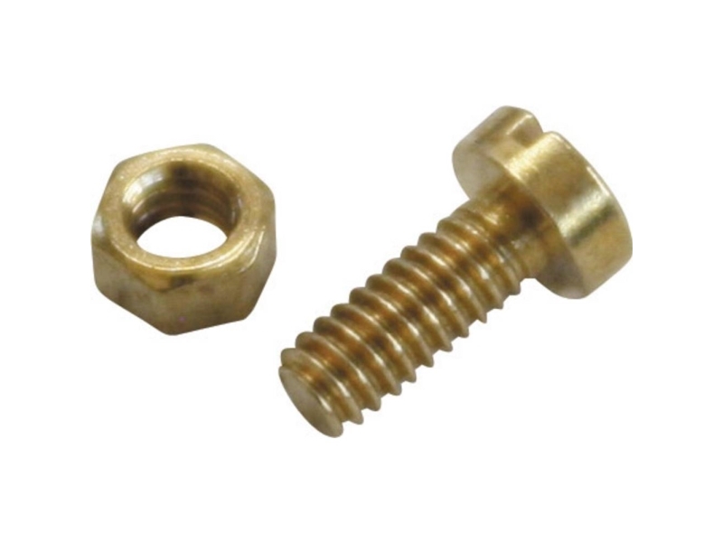 Mässing Mikromodelleringsmutter Sol Expert MM2 (Ø) 4 mm 25 st | Hobby - Modelljärnväg - Modellbygge | GameStuff