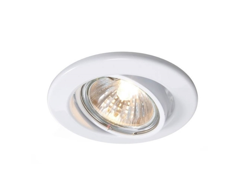 Deko Light Infälld ring 89 GU5,3 686868 Infälld takring LED (RGB), Halogen GU5,3, MR 16 50 W Trafikvit (RAL 9016) | Belysning - Inomhusbelysning - Inbyggd spotlight | GameStuff