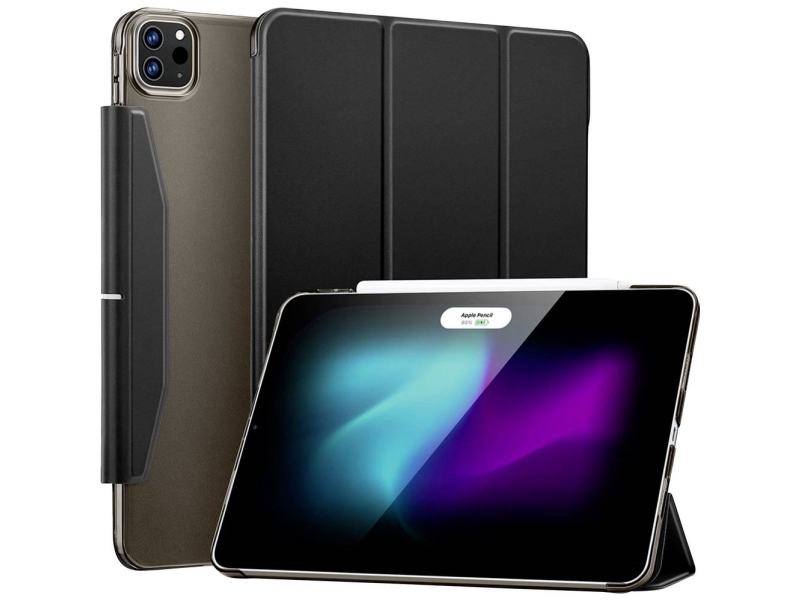 ESR Ascend Trifold iPad-cover/taske Apple iPad Pro 11 (M4, 2024) 27,9 cm (11) Book Cover Sort, Transparent