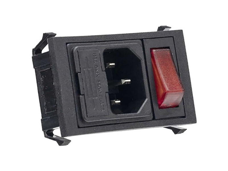 Bulgin Bzv01/Z0000/02 Strømstik Stik 1 Stk Box