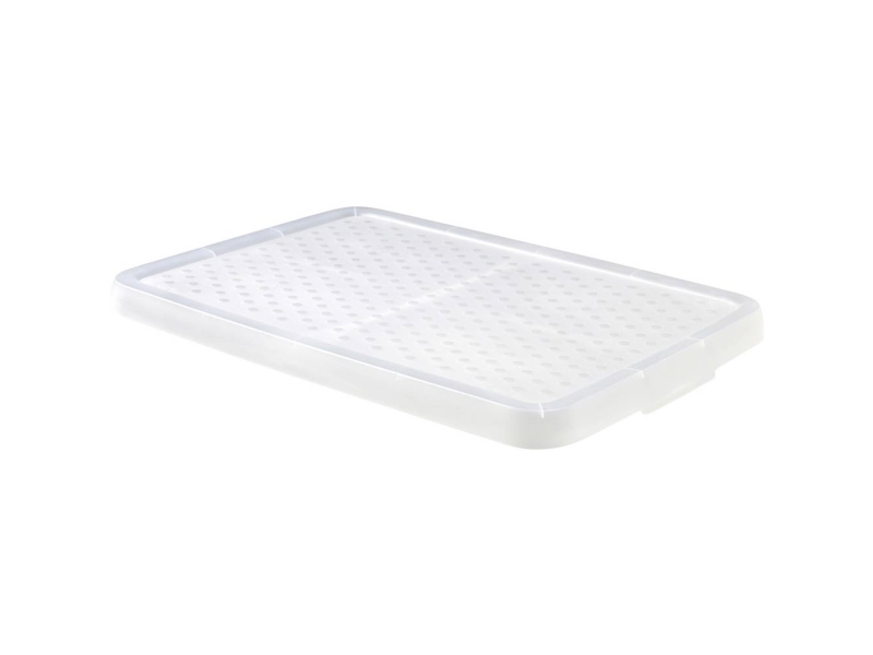 Curver 230303 Drehbarer Stapelbehälter Essentials Deckel Für 45L Boxen Transparent 1 Stück