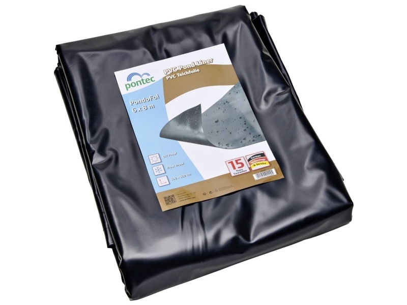 Pontec 90009 PVC-damfolie (L x B) 6 m x 8 m 1 stk | Sällskapsdjur - Trädgårdsdamm - Byggnad av trädgårdsdamm | GameStuff