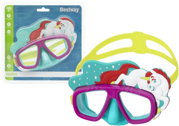 Bestway dykkermaske til børn - 1 stk., multifarvet