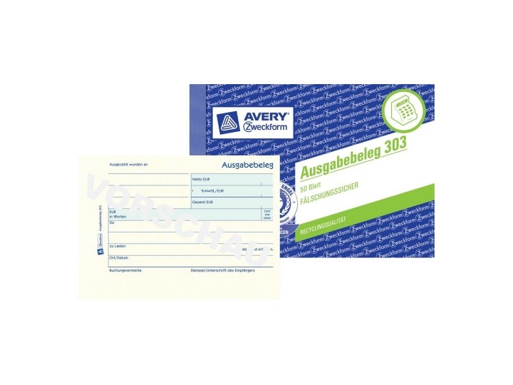 Avery 303, Blå, Vit, Gul, papper, 148 mm, 105 mm | Papper & Emballage - Kalendrar & Anteckningsböcker - Anteckningsböcker | GameStuff