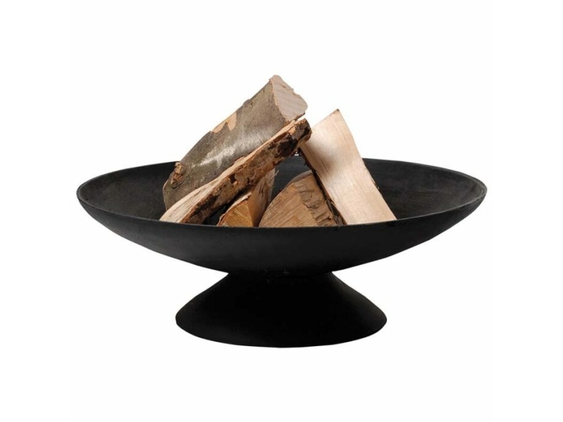 Produktfoto för Esschert Design Eldfat svart L FF44