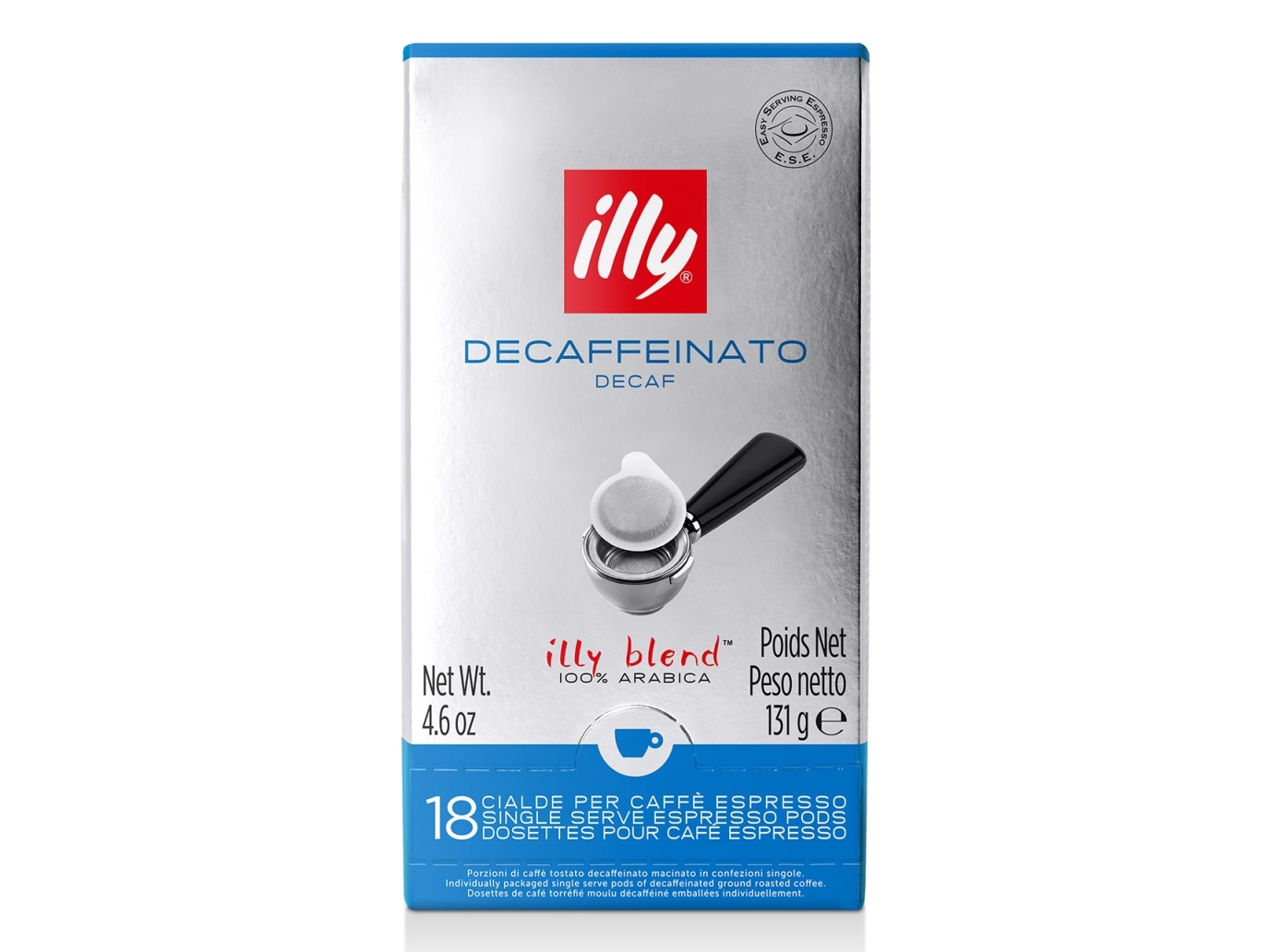 Illy 7997, Kaffeepad, Kaffee, 18 Tassen, 24 Monat( E), Mehrfarbig, Illy