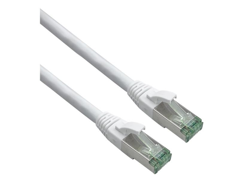 Helos 363743, 0,5 M, Cat7, S/Ftp (S-Stp), Rj-45, Rj-45, Weiß