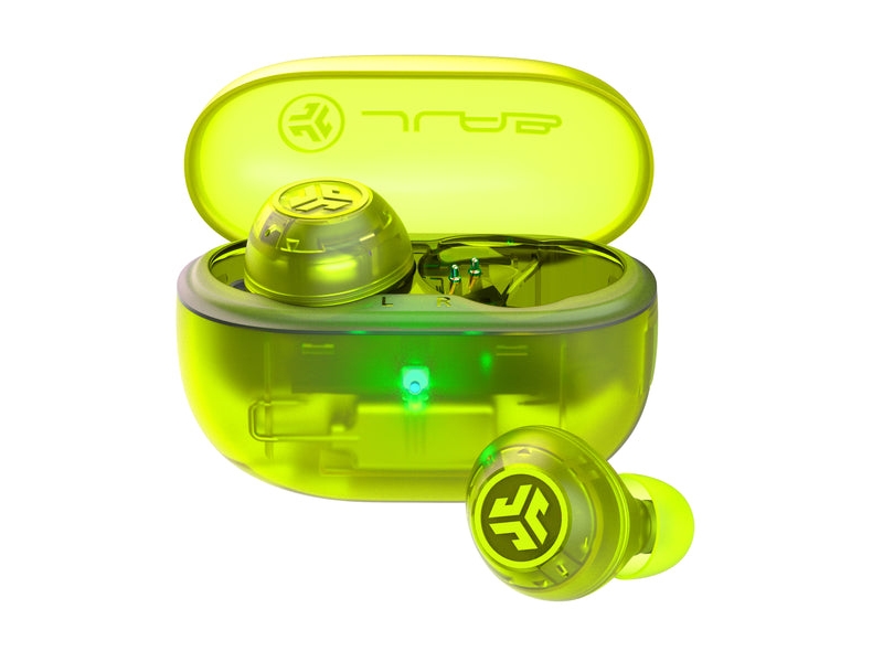 Jlab Go Pop Anc, True Wireless Stereo (Tws), 20 - 20000 Hz, Anrufe/Musik, Kopfhörer, Türkis, Transparent