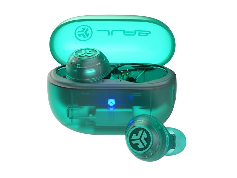 Jlab Go Pop Anc, True Wireless Stereo (Tws), 20 - 20000 Hz, Anrufe/Musik, Kopfhörer, Türkis, Transparent
