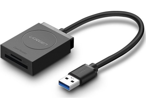 Ugreen Usb-Adapter Kartenleser Sd, Micro Sd (Schwarz)