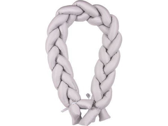 BabyMatex pinnasängyn suojus Punos Satiini 200cm Harmaa Babymatex