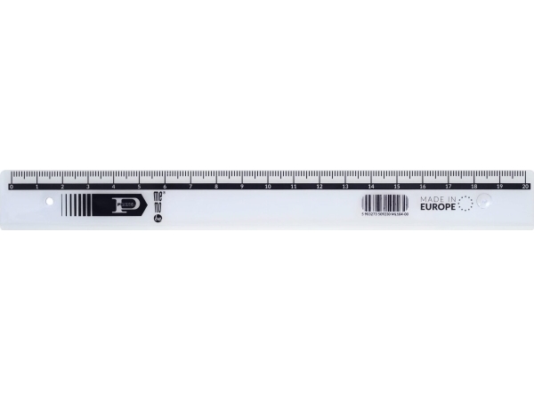 Pratel Kunststofflineal 20 Cm Pratel