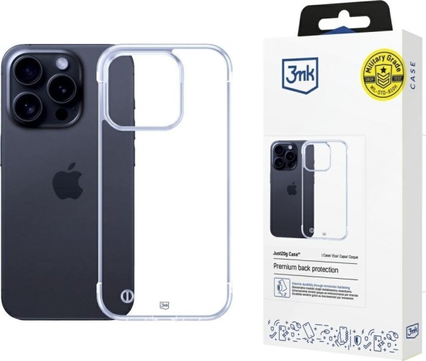 3Mk Etui Just20g Clear Case Do Apple Iphone 13 Pro Max