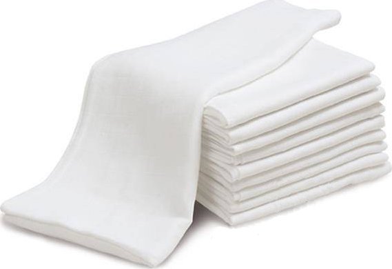 BabyMatex ble 80 x 70 20 stk Tetra bomuld