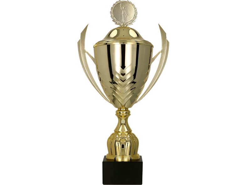 Victoria Sport Pokal Aus Metall Gold-Schwarz