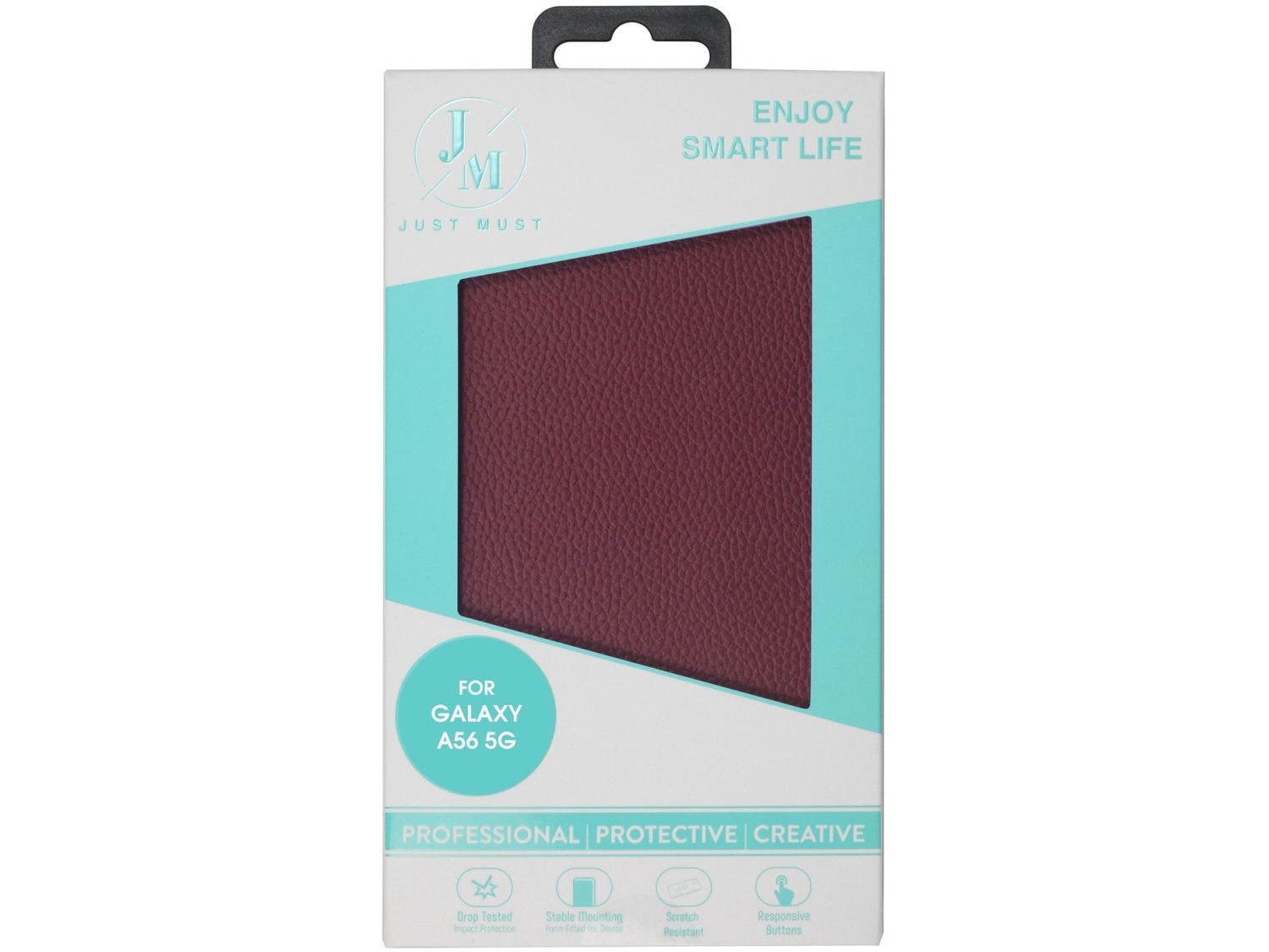 Just_Must Phone Case Just Must, Galaxy A56, Bordo