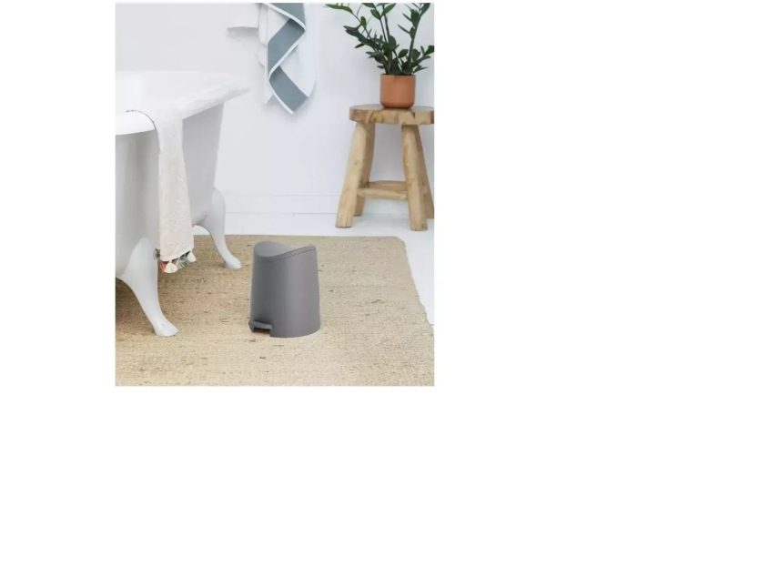 Brabantia Treteimer Bad 3 L Standard Grau 8411801224748