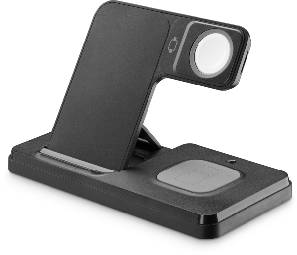 Tech Pop 8018080485701 Smartwatch/Smartphone-Dockingstation Schwarz