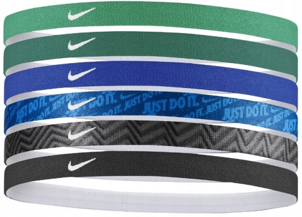 Printed headbands 6-pack