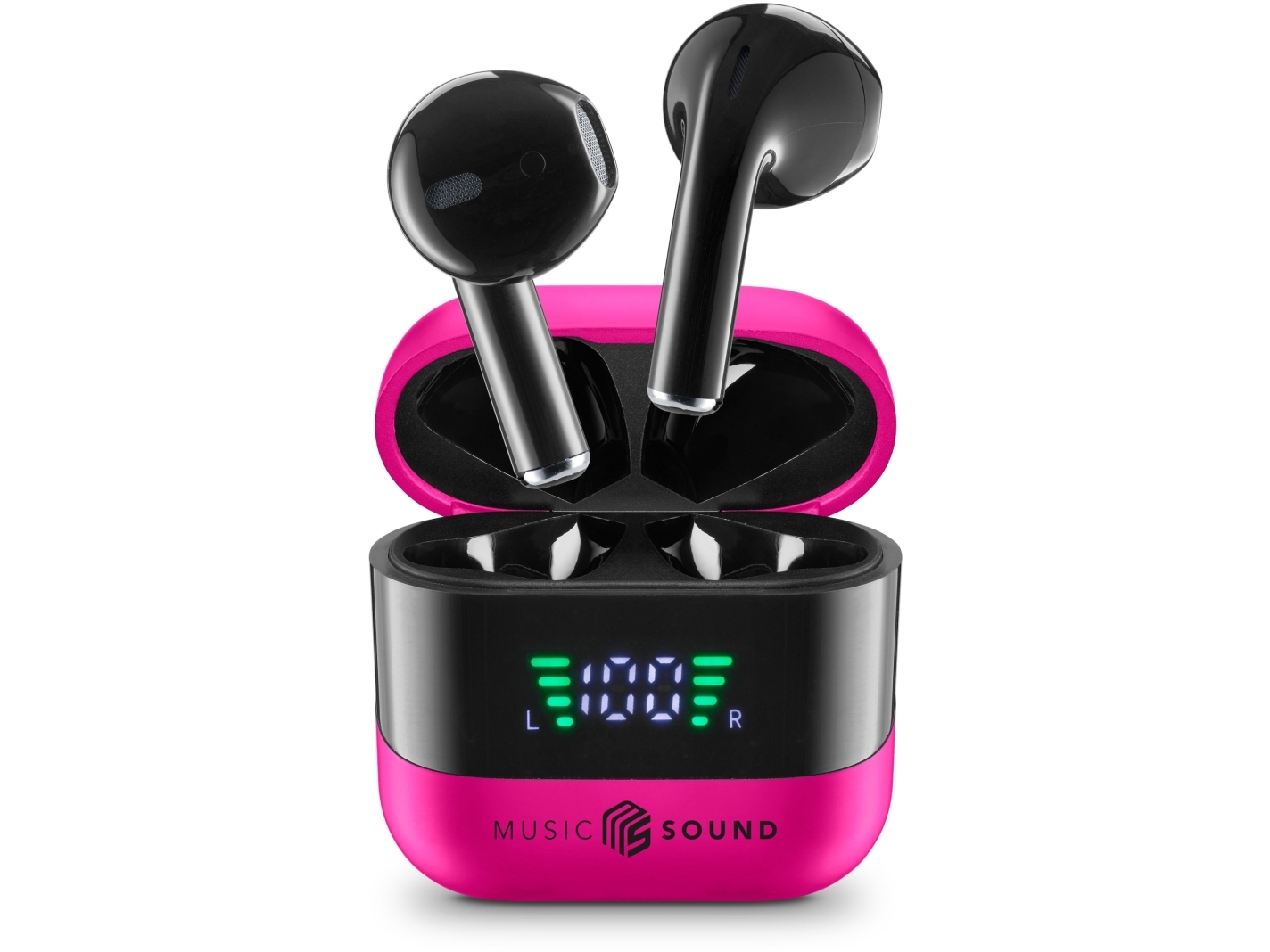 Cellularline Music & Sound Bluetooth Earphones Spark Pink - Headset (Btmstwssparkp)