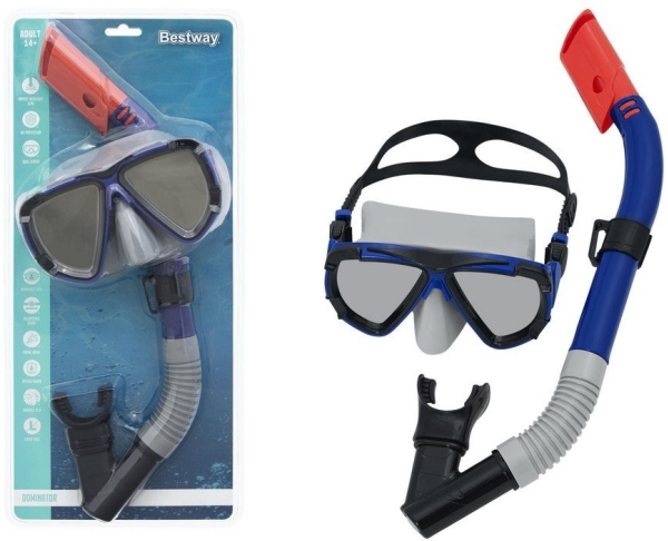 Bestway Schnorchelset Schwarz – Maske & Schnorchel 24053