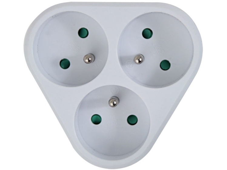 Esperanza ELK303W Electrical Splitter 3 sockets White