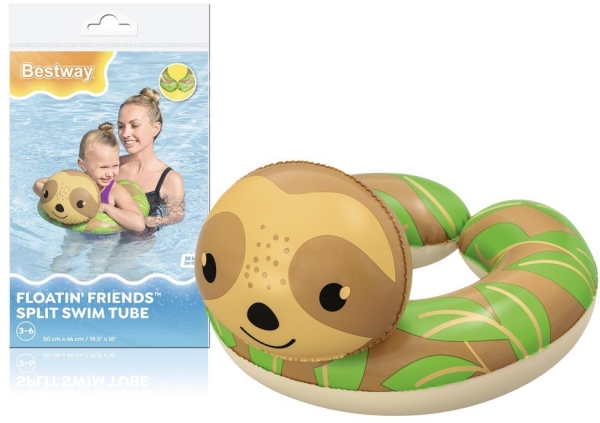 Bestway Faultier Schwimmrad 50 X 46 Cm 36405 Bestway