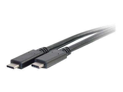 C2g 1M Usb Type C Cable - 4K Support - Usb 3.1 (Gen 2) M/M - Usb C Cable - Usb-Kabel - Usb-C (Han) Til Usb-C (Han) - Usb 3.1 Gen 2 / Thunderbolt 3 -