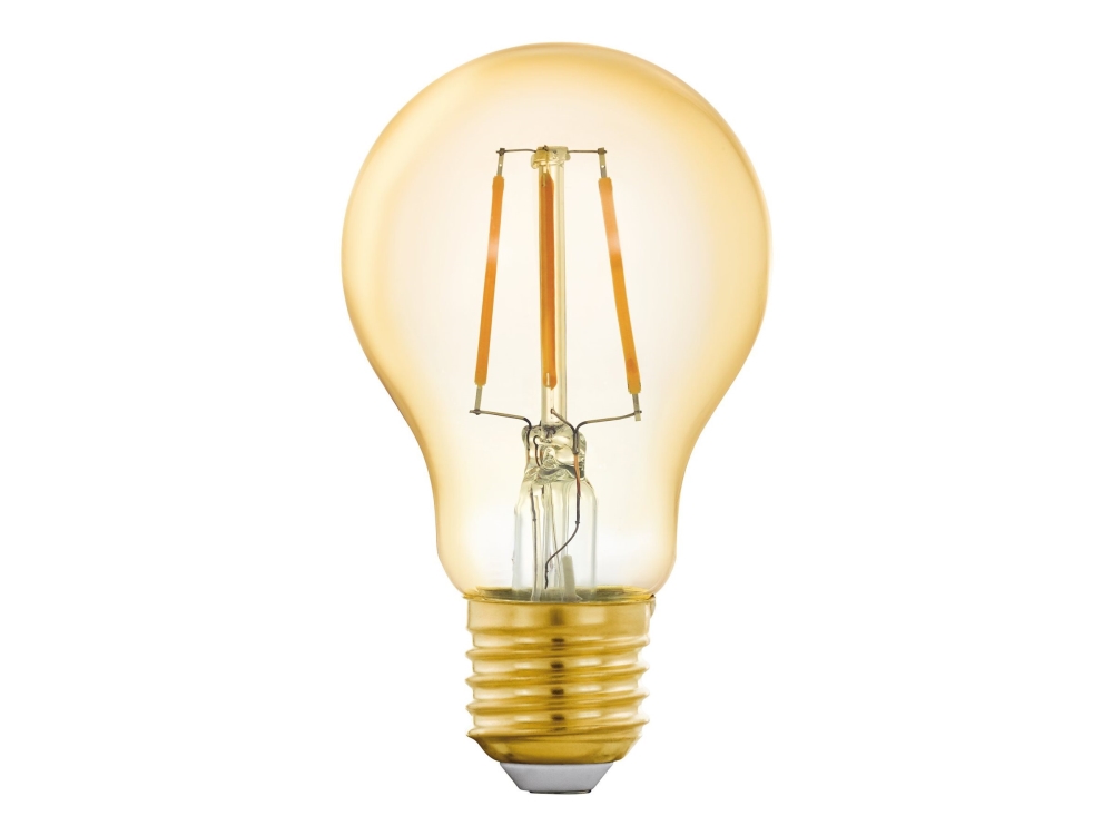 Eglo Connect-Z - LED-glödlampa med filament - form: A60 - E27 - 4.9 W (motsvarande 41 W) - klass F - varmt vitt ljus - 2200 K | Smarta hem - Smart belysning - E27 Smarta Lampor | GameStuff