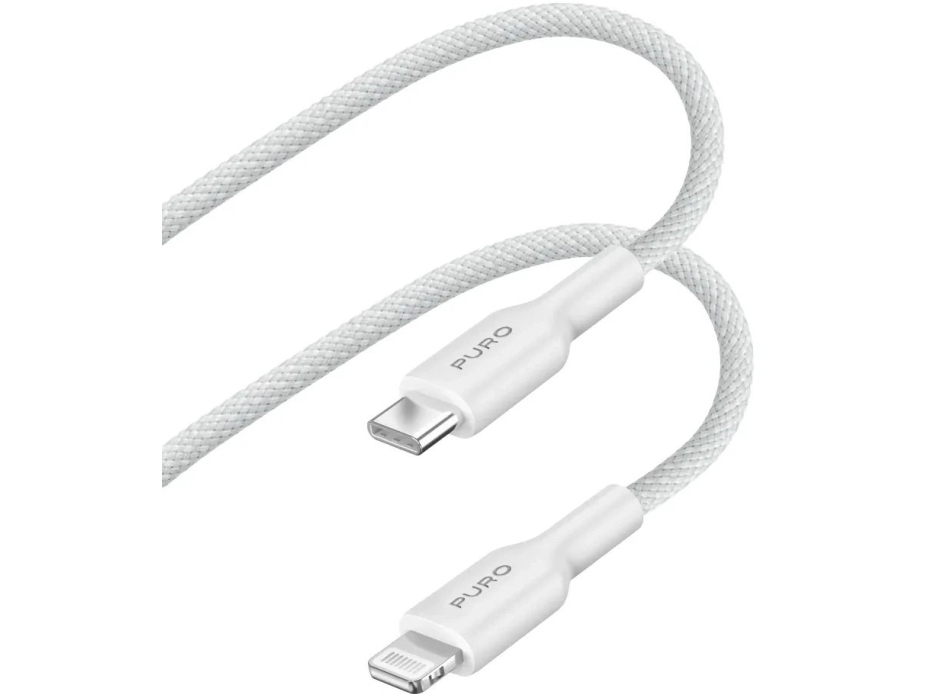 Puro Usb-C - Lightning Usb-Kabel 1,2 M Hvid (Pur711)