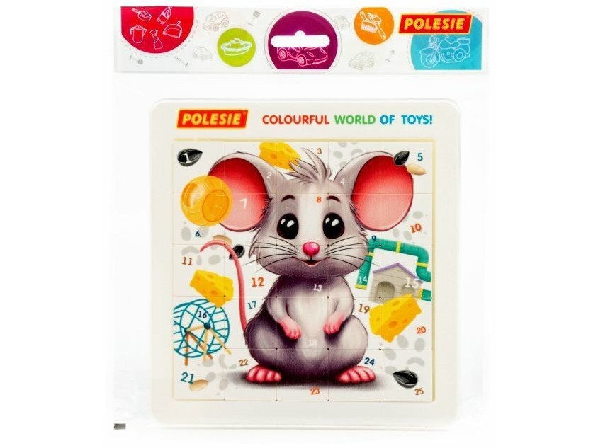 Melissa & Doug Lamiglówka Logikpuzzle „Myszka“ 25 Teile Im Beutel