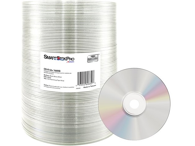 Smartdisk BD-R White Thermal Printable 25GB spindle 69836 50-pack