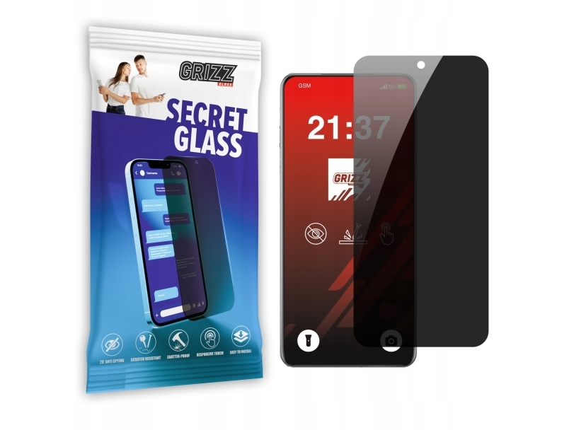Grizzglass Secretglass Privatlivsglas Til Oppo Find X8 Pro