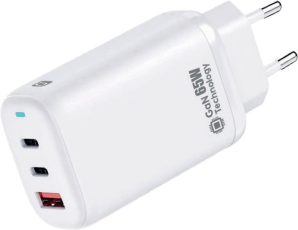 Lader Quick Qg-311 1X Usb-A 2X Usb-C 3,25 A (4752168141694)