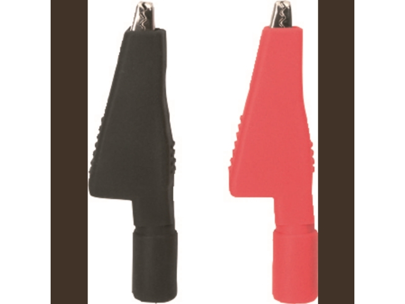 Testboy Krokotiiliklipsit Testboy 26 ja Testboy 27 -malleihin Krokotiiliklipsisarja Musta, Punainen 1 setti