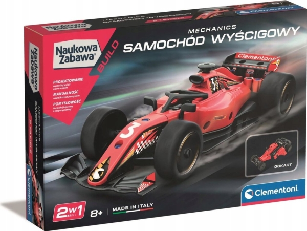 Clementoni byggesæt Laboratorium Mechaniki - Løbebil