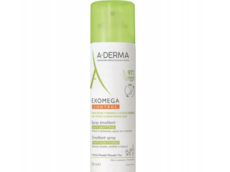 Aderma A-Derma Exomega Control Purškiklis, 200 Ml