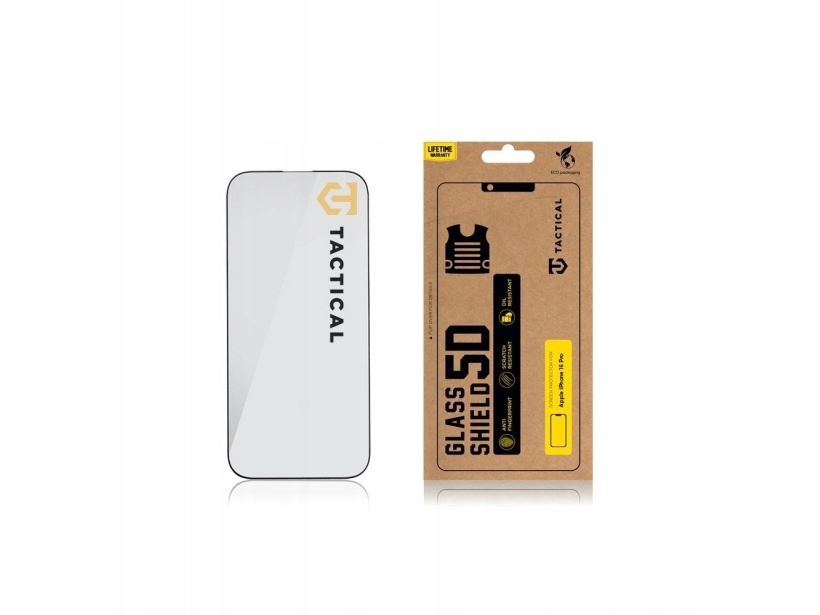 "Glass Shield 5D Iphone 16 Pro/17 Pro" Black