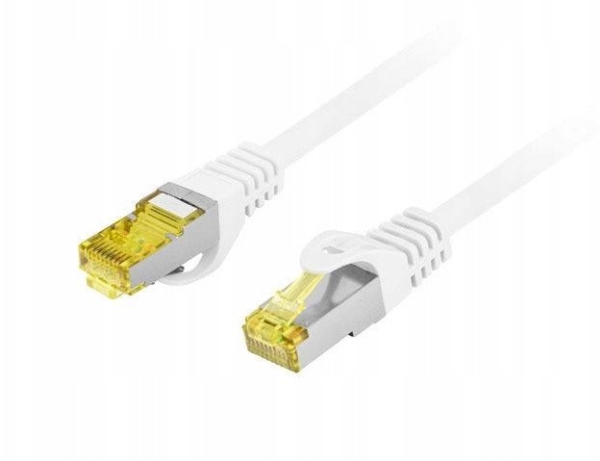 Lanberg S/Ftp Cat.6A Patchcord 2M Lszh Cu Fluke Passed White