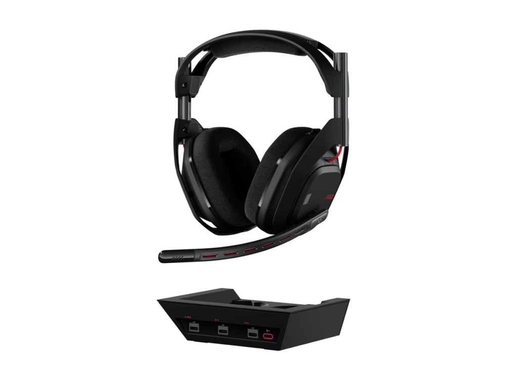 Logitech G Astro A50 - 5:e generation - headset - fullstorlek - Bluetooth / LIGHTSPEED - trådlös - svart | TV, Ljud & Bild - Hörlurar & Mikrofoner | GameStuff