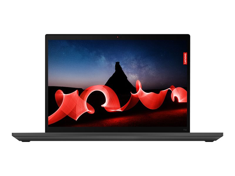 Lenovo ThinkPad T14 Gen 4 21HE - 180 graders gångsjärnskonstruktion - Intel Core i5 - 1345U / upp till 4.7 GHz - Win 10 Pro 64-bitars (inkluderar Win 11 Pro-licens) - Intel Iris Xe-grafik - 16 GB RAM - 256 GB SSD TCG Opal Encryption - 14 IPS pekskärm 1920 x 1200 - Gigabit Ethernet - Wi-Fi 6E - åsksvart | Datorer & Surfplattor - Bärbar dator | GameStuff